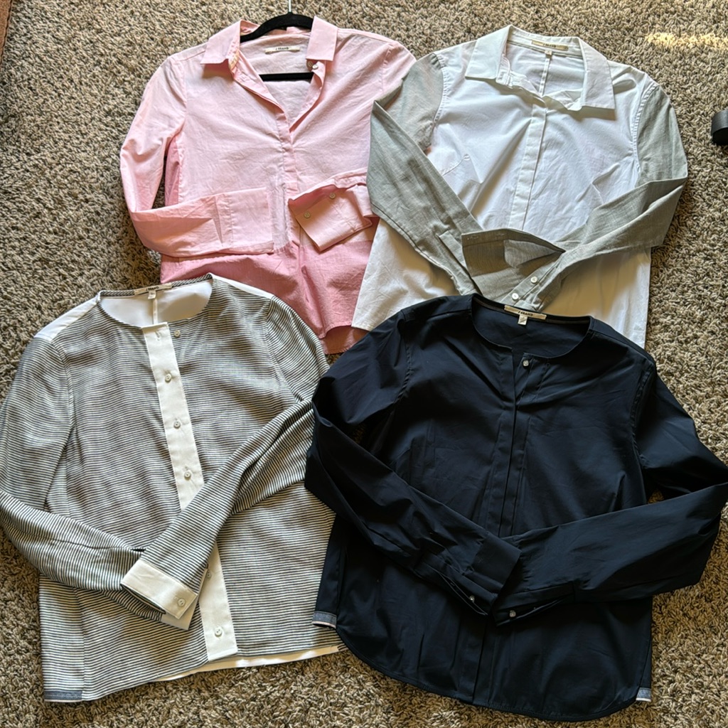 J Brand 4 Blouses